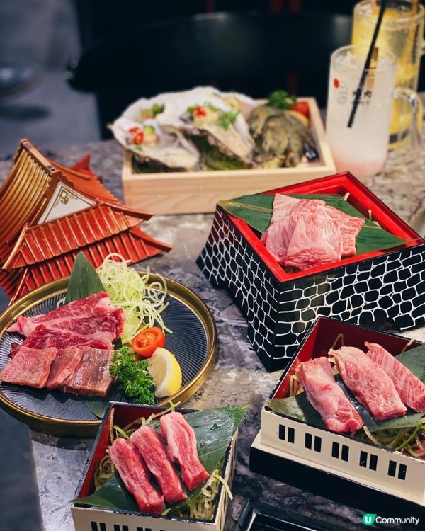 可愛大阪城燒肉😍