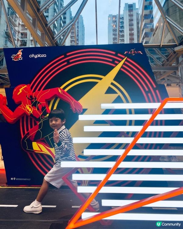 Superhero 閃電俠 TheFlash x 太古城中心 ~閃電俠神速閃現 主題展覽