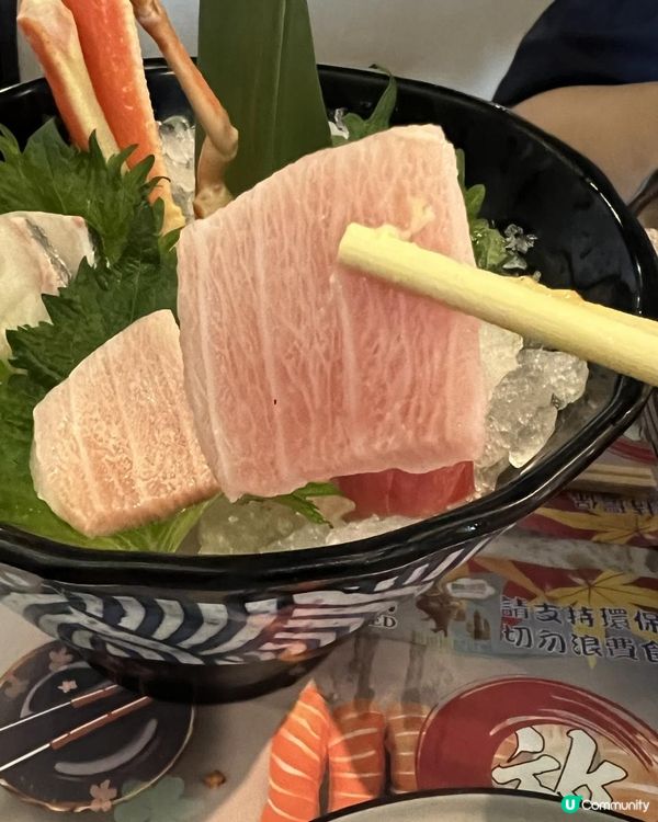 荃灣滿屋放題無限Order長腳蟹和極上拖羅