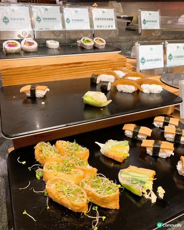 台灣/台北 素食~果然匯異國高級蔬食料理吃到飽平日HKD$166，假日HKD$180/明曜店(MRT: 捷運忠孝敦化)