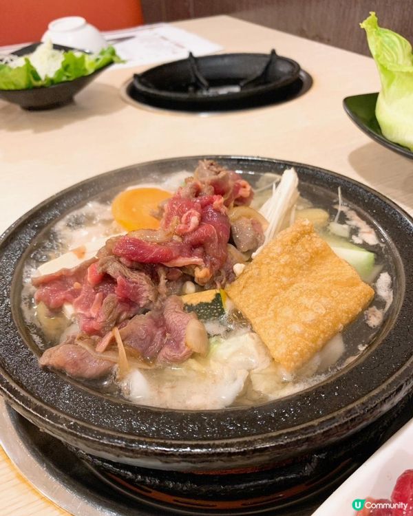 台灣/台北 玉璽石頭火鍋 食材很棒 炸天婦羅、手工魚餃 (MRT：六張犁捷運站)