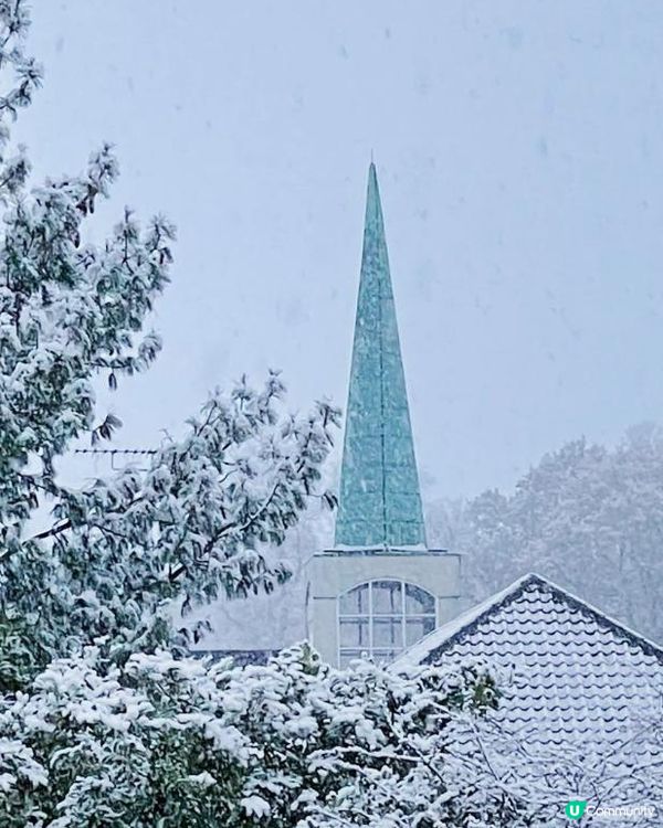 欣賞英國雪後仙境