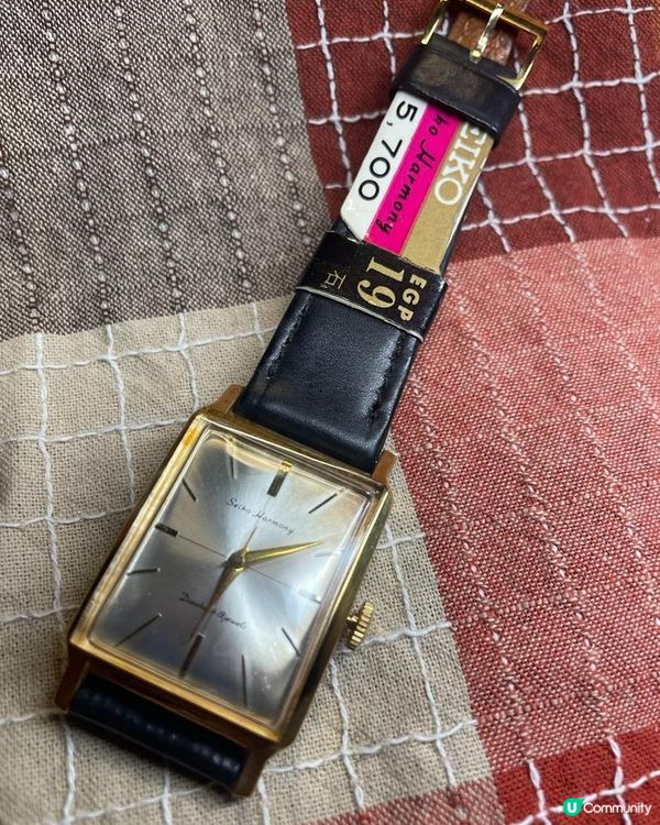 [Funbid 開箱文]日本古董精工手錶開箱