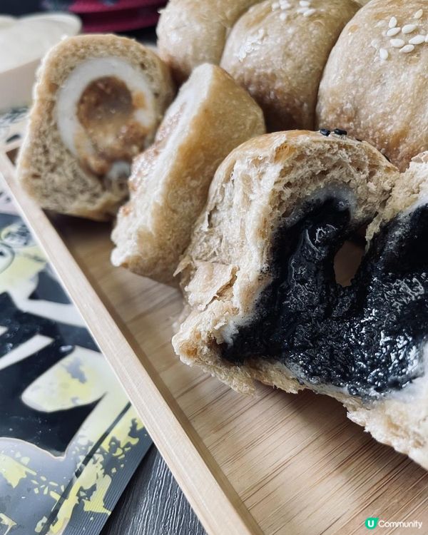 自家製@黑糖薑汁流心湯圓包🤍