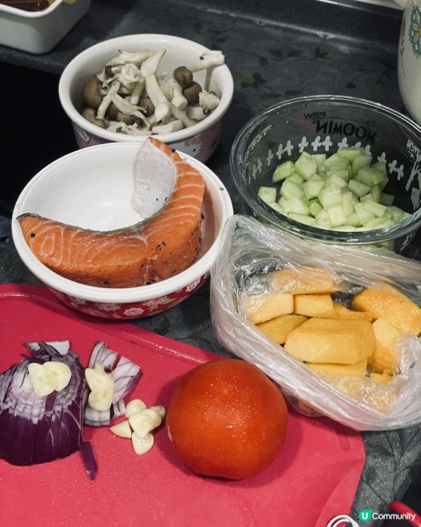 零技巧電飯煲自家煮@日式三文魚炊飯😘