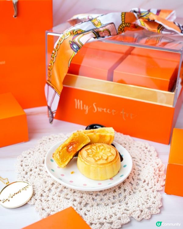 🥮流心奶黃月餅禮盒 