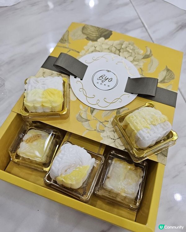 🥭BYO芒果流心冰皮月餅驚喜之旅🥮