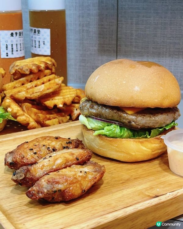 📌 深水埗│老爹漢堡│盛意滿滿的巨量漢堡餐