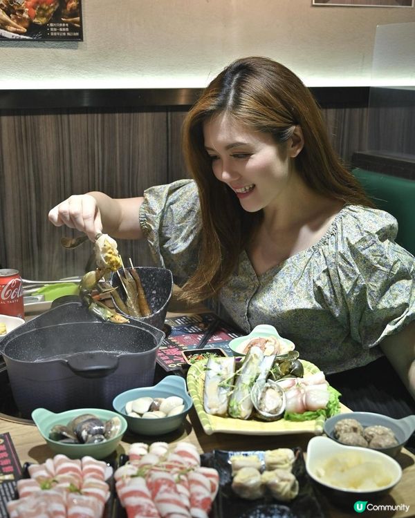 大角咀【滿粥順德粥底海鮮火鍋】吃出鮮味!