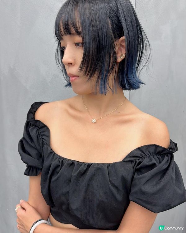 人森第一次在台灣剪漂染