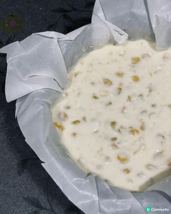 自家製粟米巴斯克芝士蛋糕🌽食譜