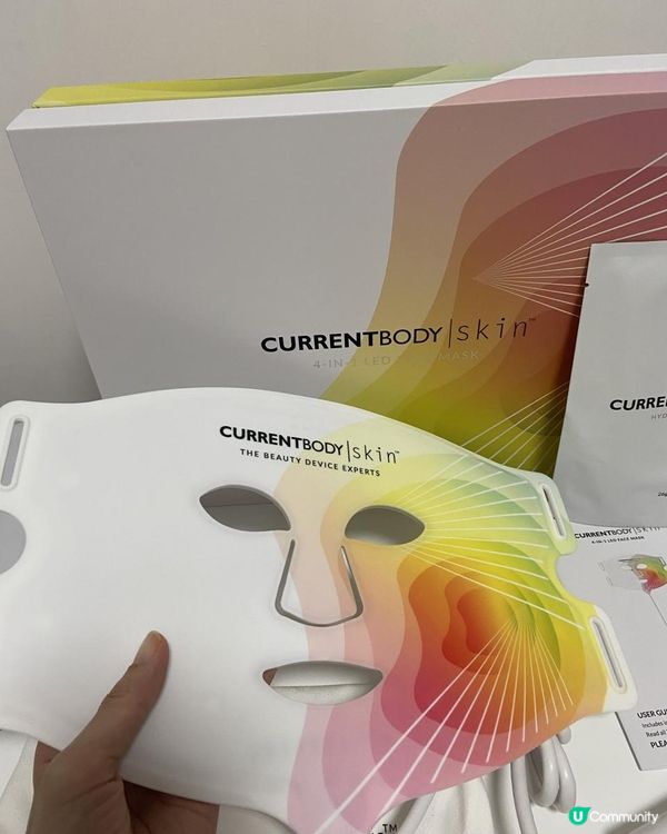 CurrentBody全新 4合1 LED 光療面膜儀🌈