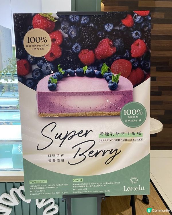 超級雜莓希臘乳酪芝士蛋糕🍓🫐