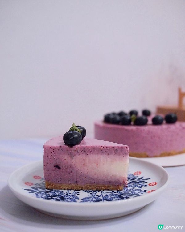 浪漫系低脂希臘乳酪Cheesecake💜