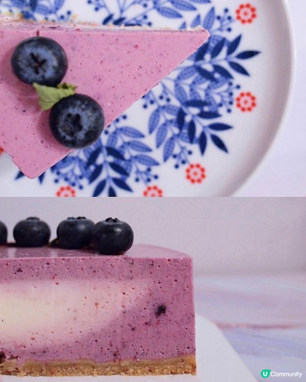 浪漫系低脂希臘乳酪Cheesecake💜