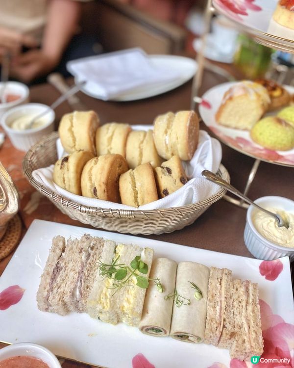 香港文華東方酒店Clipper Lounge 🍰💛 x Summer Afternoon Tea 🫖