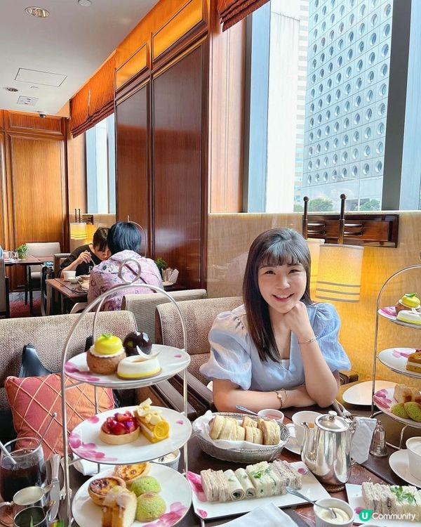 香港文華東方酒店Clipper Lounge 🍰💛 x Summer Afternoon Tea 🫖
