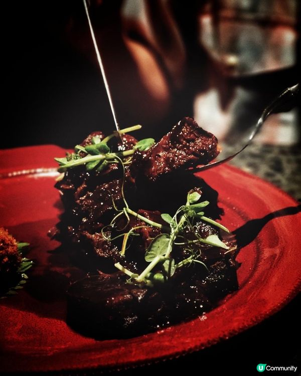 【尖沙咀晚餐】藝術風酒店餐廳|粉紅色的黑豚肉( ˙꒳˙ᐢ )✨