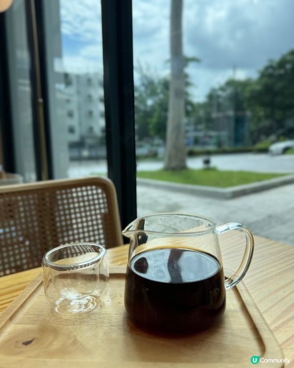 精品咖啡店CoHee Studio，前粉嶺裁判法院地下，木系...