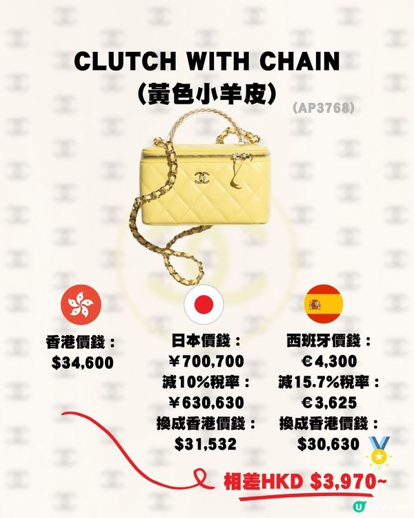 日本買Chanel便宜嗎？🤔15款手袋推薦💼大量保值款！呢個國家更抵買💰‼️