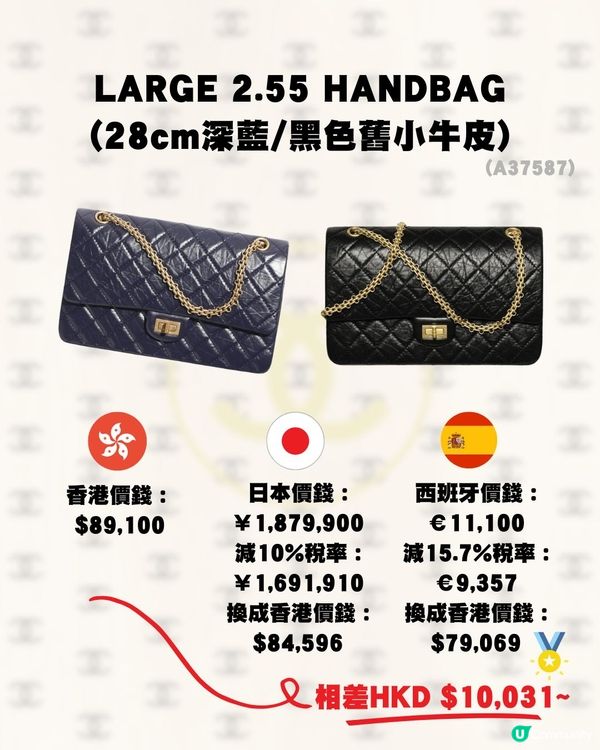 日本買Chanel便宜嗎？🤔15款手袋推薦💼大量保值款！呢個國家更抵買💰‼️