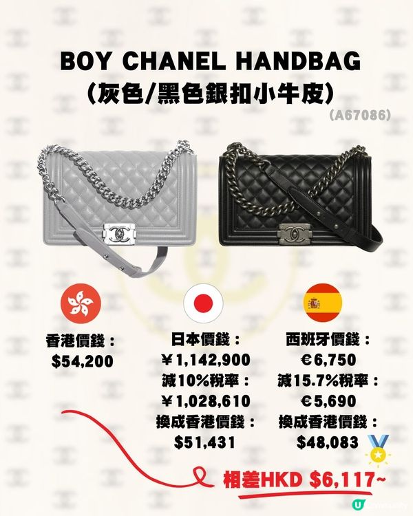 日本買Chanel便宜嗎？🤔15款手袋推薦💼大量保值款！呢個國家更抵買💰‼️