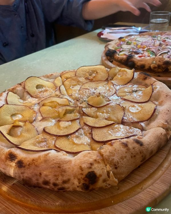 香港｜藍芝士蘋果pizza 🥹