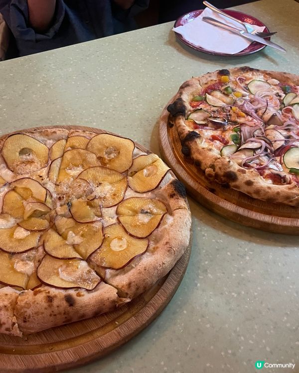 香港｜藍芝士蘋果pizza 🥹