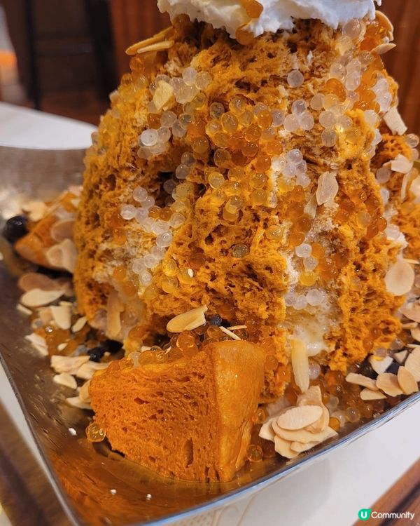 #曼谷米芝蓮一星泰式奶茶刨冰🔥