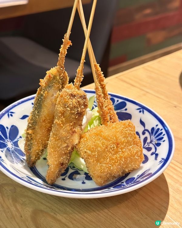 串燒炸物一流！😋  銅鑼灣串専門店