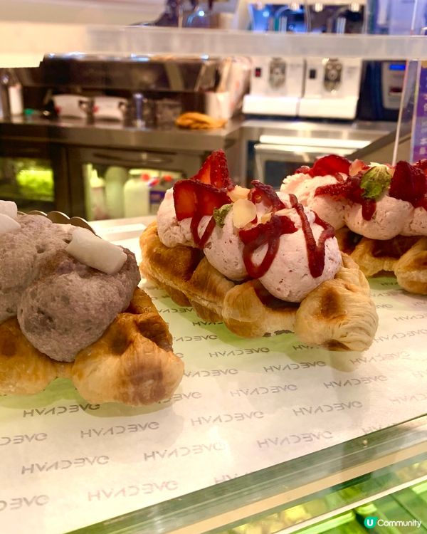 ❤️即整鐵板三文治．超邪惡牛角包窩夫❤️