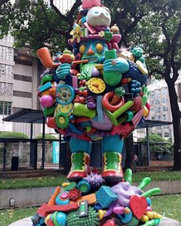 油街實現~人山人海