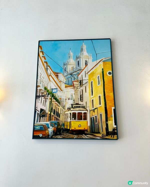 元朗氣質打卡葡萄牙風咖啡店