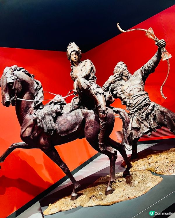 笑傲江湖🪈金庸雕塑展#香港文化博物館展覽