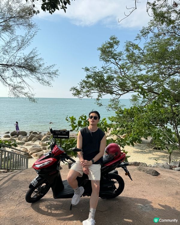 夏日檳城之旅，自駕遊去到檳城每個角落，水上清真寺，超靚沙灘騎...