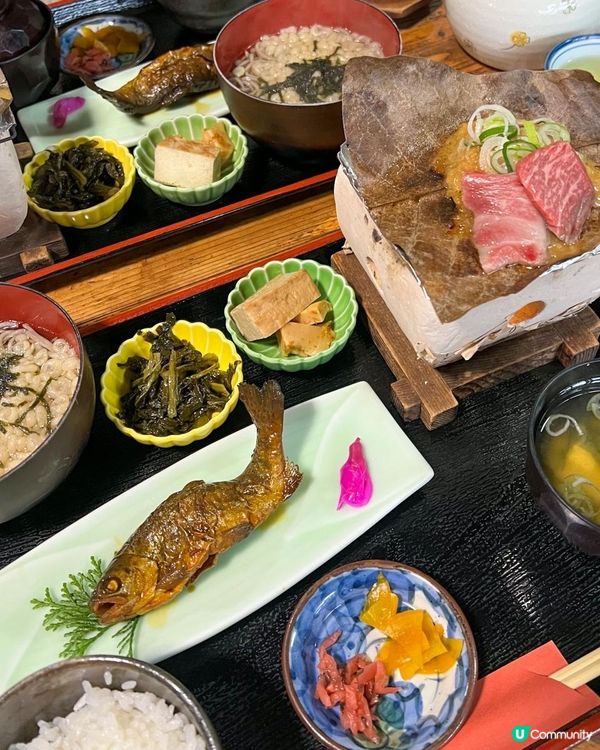 白川鄉美食 人氣傳統料理店 