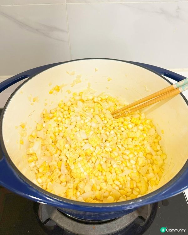 🌽鮮粟米忌廉濃湯🥄