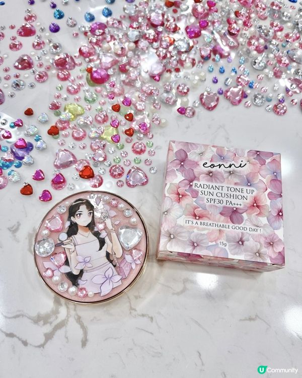 💖輕鬆打造自然裸妝效果✨ eonni cushion素顏防曬氣墊