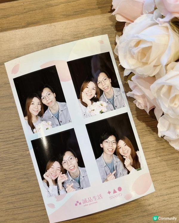 💞誠品情人節【幸福絮語】💞推出【定格幸福】自拍亭體驗📸