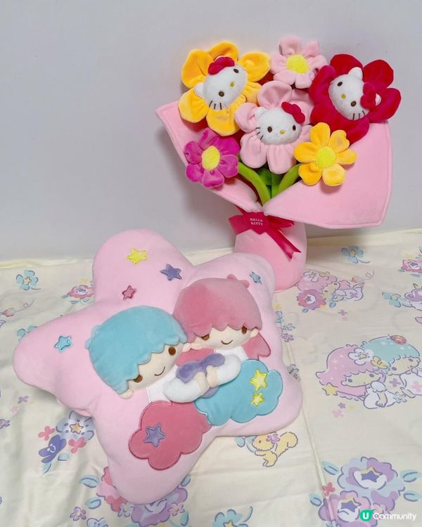 【情人節限定】7-11 Hello kitty 花