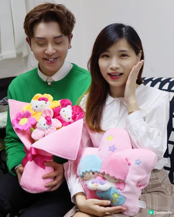 【情人節限定】7-11 Hello kitty 花