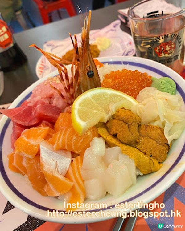 【旺角 食記】一個人都可以盡興 │大滿足刺身丼飯 ♥ 九公丼 ♥ 丼燃食堂