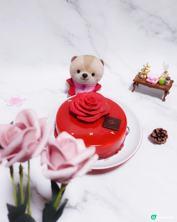 香港蛋糕｜Giovanni Pina ×Caffe Milani｜吃得到的玫瑰蛋糕