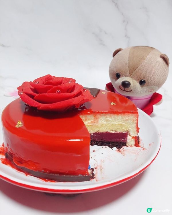 香港蛋糕｜Giovanni Pina ×Caffe Milani｜吃得到的玫瑰蛋糕