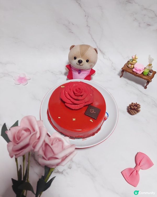 香港蛋糕｜Giovanni Pina ×Caffe Milani｜吃得到的玫瑰蛋糕