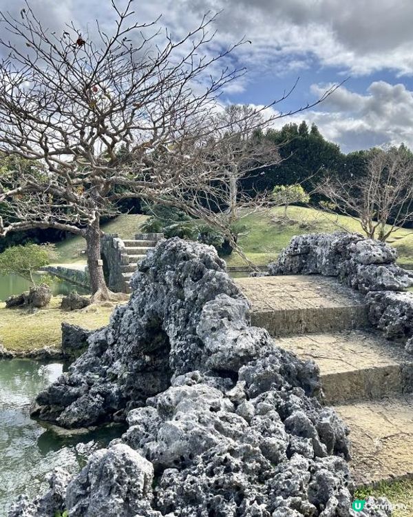 🐆豹紋魚🐟2023沖繩自駕遊｜南部景點：識名園、Ashibinaa Outlet、系滿魚市場 (海鮮食堂金槍魚解體表演)