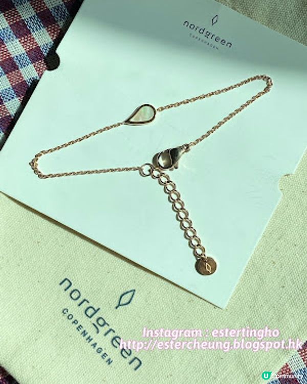 【時尚飾品】情人節必買｜北歐極簡設計手錶 Nordgreen 新推出飾品系列 ♥ Megara 珍珠貝母手鏈【內附情人節折上折優惠碼】