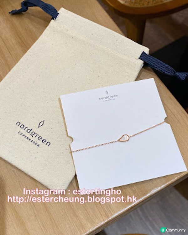 【時尚飾品】情人節必買｜北歐極簡設計手錶 Nordgreen 新推出飾品系列 ♥ Megara 珍珠貝母手鏈【內附情人節折上折優惠碼】