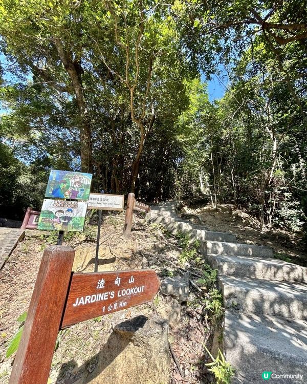 渣甸山一個半小時遠足｜欣賞維港兩岸景致｜踏足「懸空棧道」