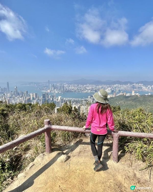 渣甸山一個半小時遠足｜欣賞維港兩岸景致｜踏足「懸空棧道」